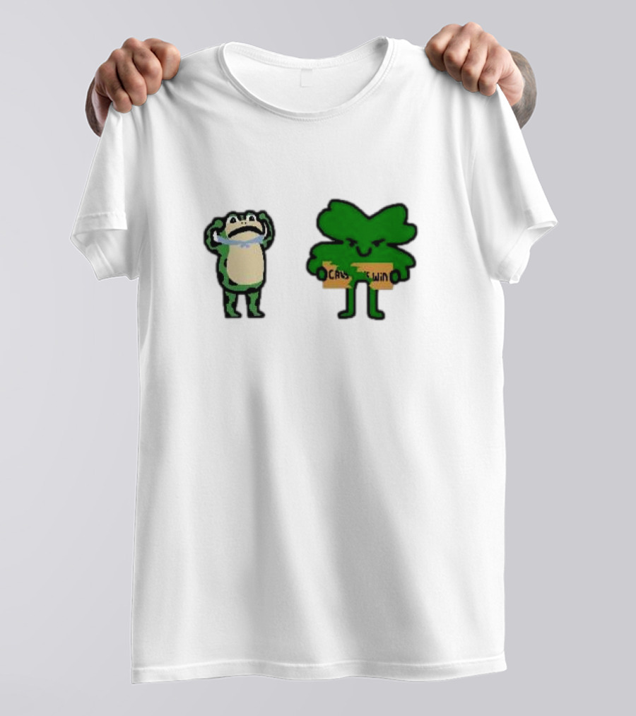 Celtics Take Down The Cavs Cavs Win Frog And Clover NBA Paint T-Shirt