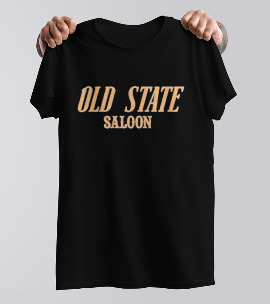 Carroll Old State Saloon Vintage Western T-Shirt