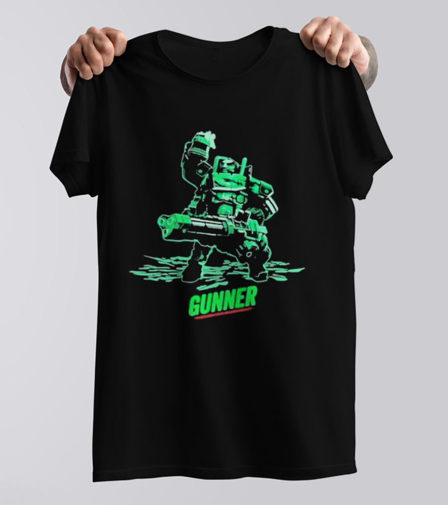 Deep Rock Galactic Gunner Neon T-Shirt