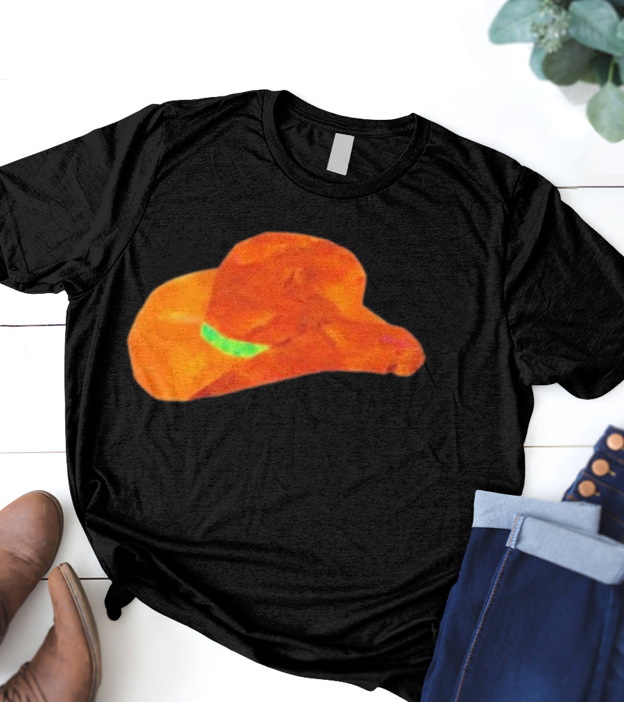 Halsey Yallsey Toddler Orange Cowboy Hat T-Shirt