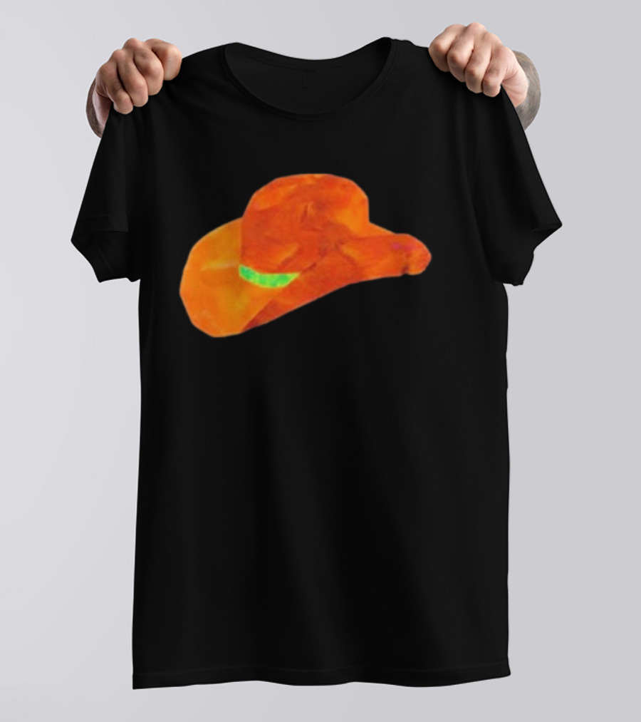 Halsey Yallsey Toddler Orange Cowboy Hat T-Shirt
