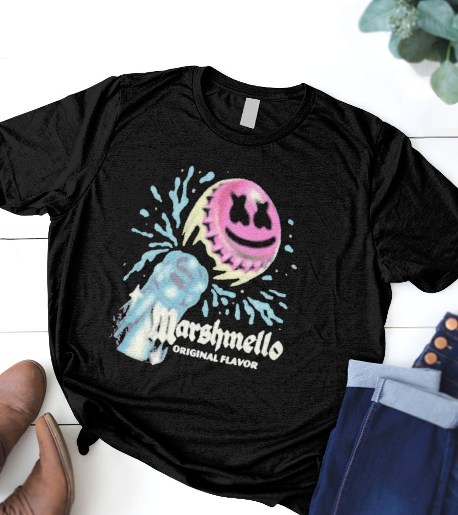 Marshmello Original Flavor Bottle Cap Splash T-Shirt