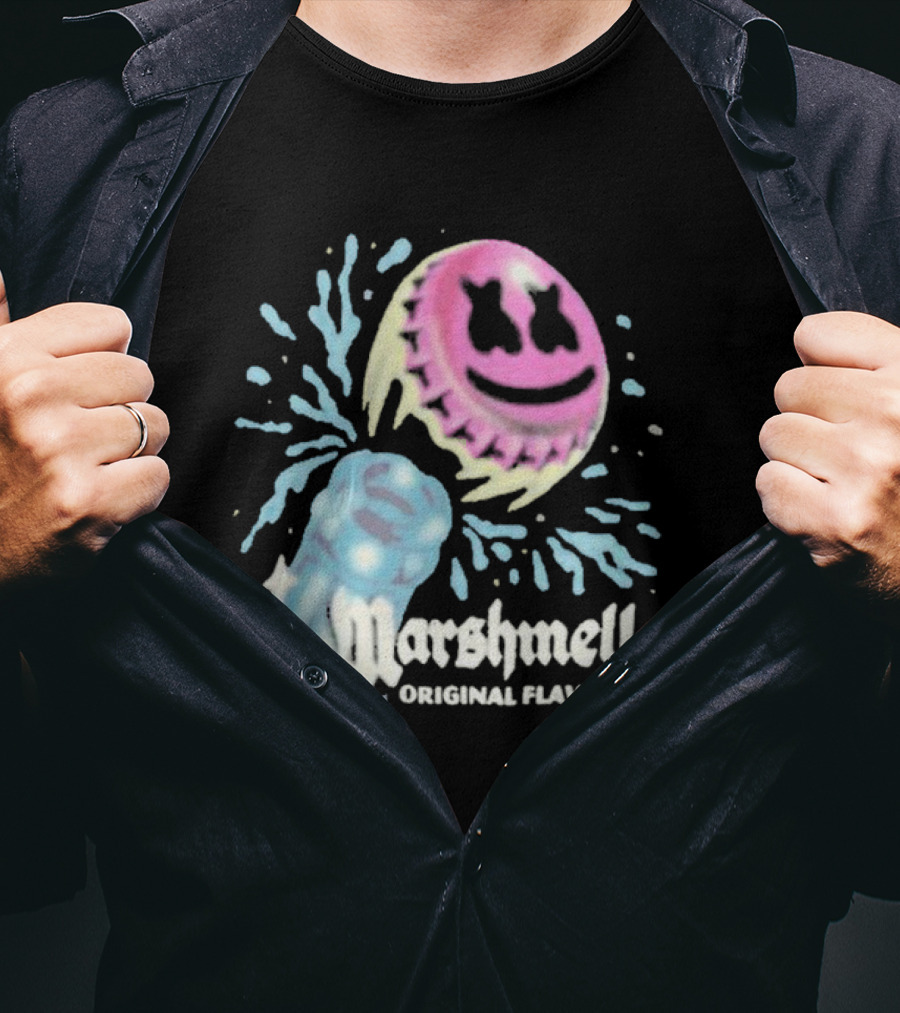 Marshmello Original Flavor Bottle Cap Splash T-Shirt
