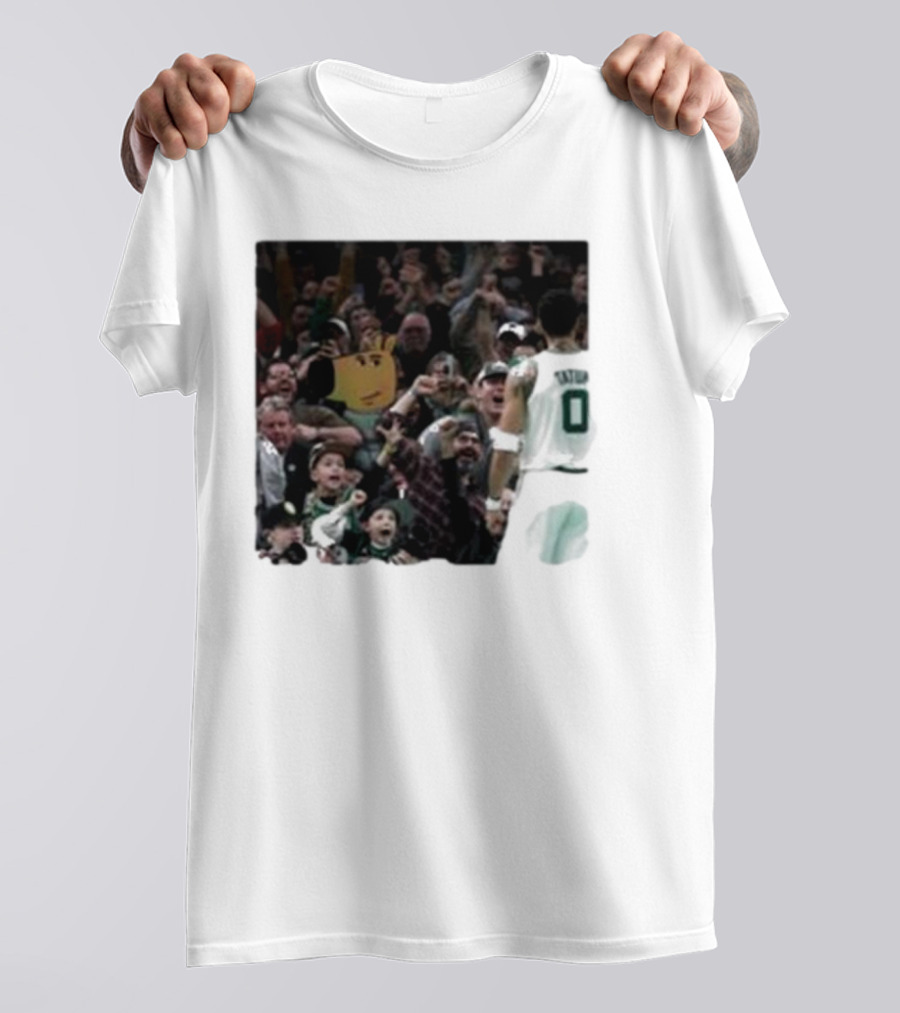 Chill Guy Dog Celtic Boston Tatum 0 Fan Crowd T-Shirt