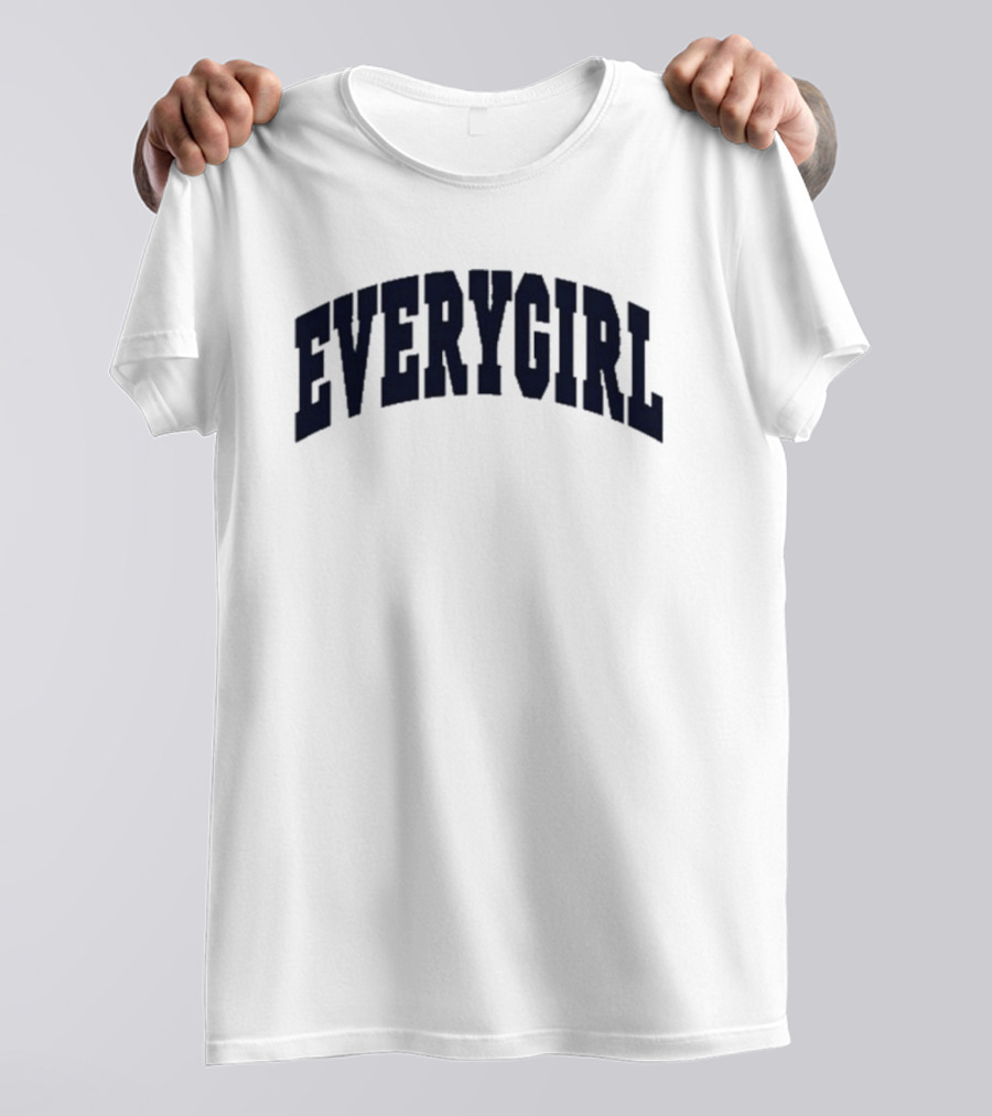 Everygirl Heather Grey Varsity T-Shirt