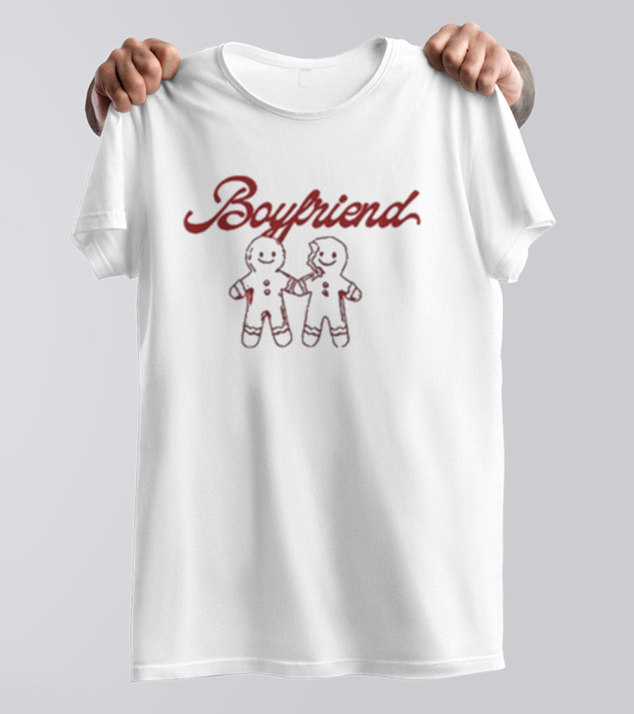 Selena Gomez Boyfriend Gingerbread Cookie Duo T-Shirt