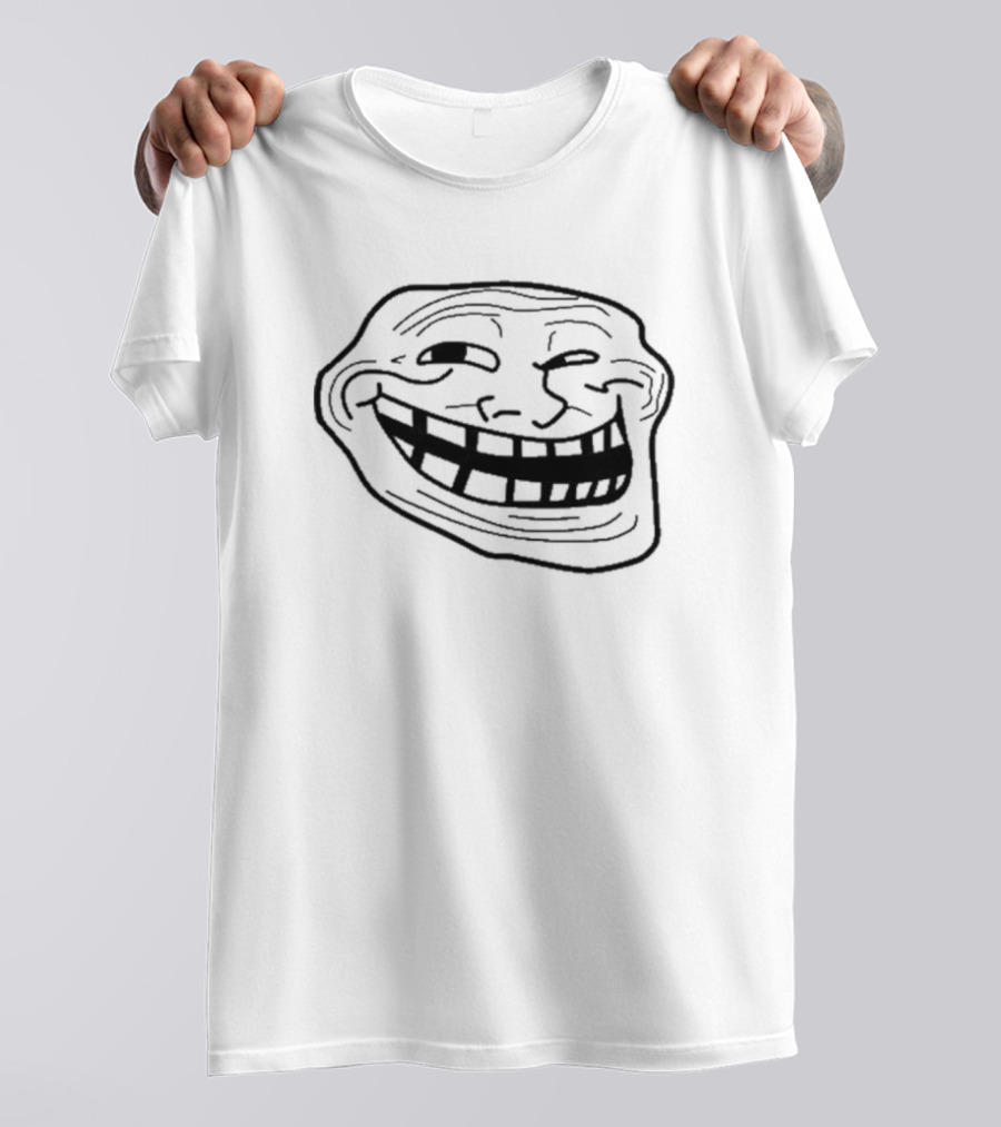 Y2k Meme Troll Face T-Shirt