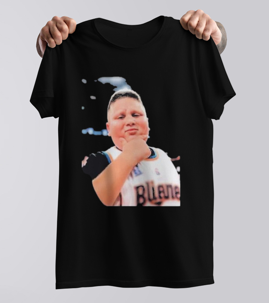 The Rizzler Blazers Confidence Meme Iconic NBA Jersey Humor T-Shirt