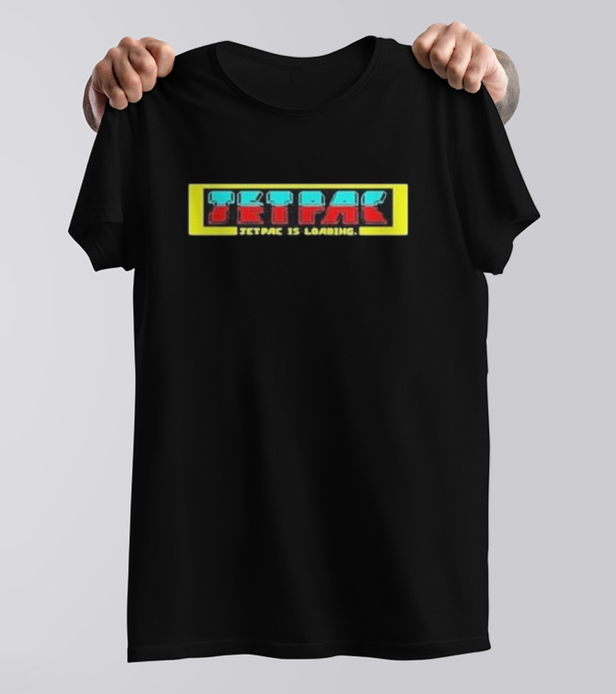 Jetpac Is Loading Retro Video Game T-Shirt