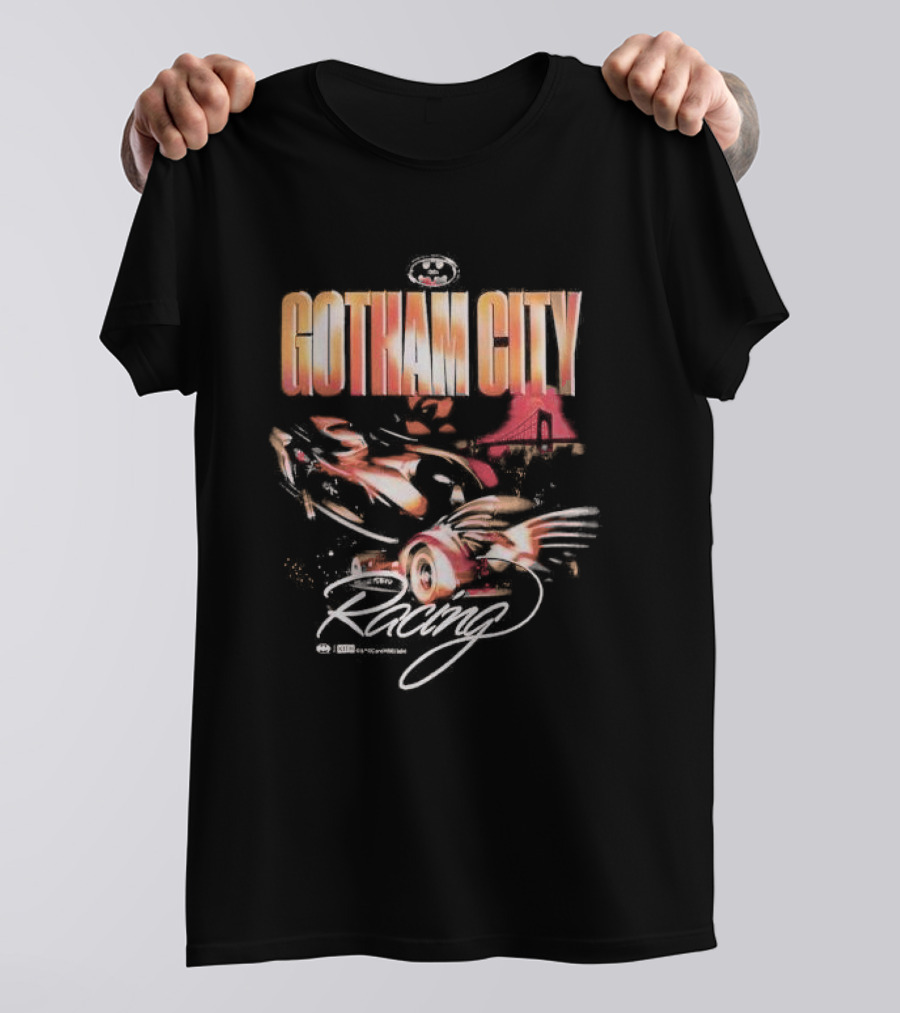Kith X Batman Gotham City Racing Batmobile T-Shirt