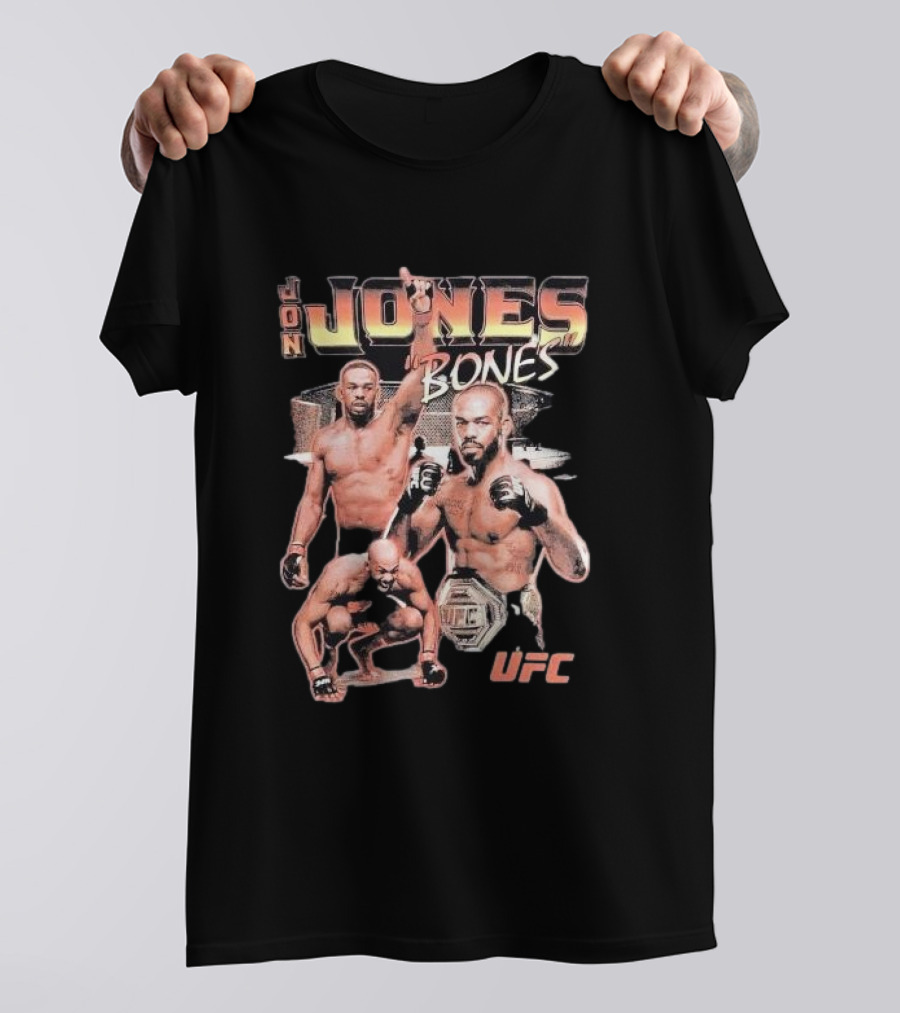 UFC Jon Jones Bones World Champion T-Shirt