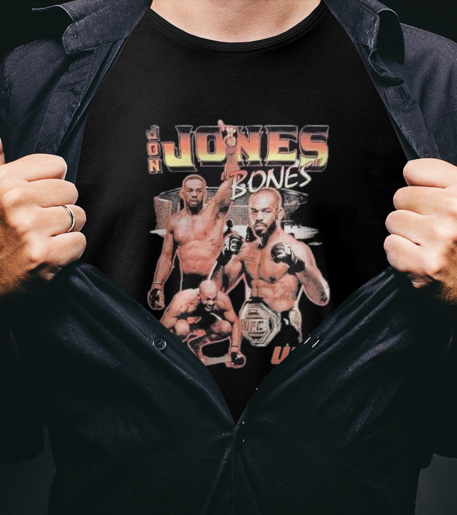 UFC Jon Jones Bones World Champion T-Shirt
