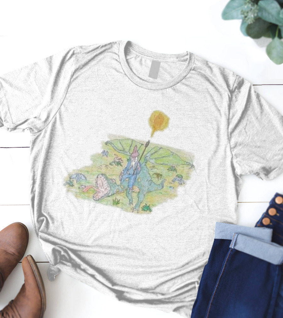 Brain Dead Dragon Rider Fantasy Adventures In Enchanted Wilderness T-Shirt