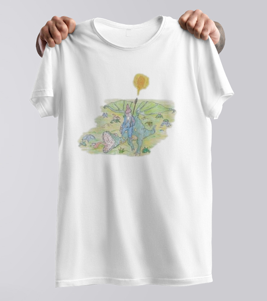 Brain Dead Dragon Rider Fantasy Adventures In Enchanted Wilderness T-Shirt