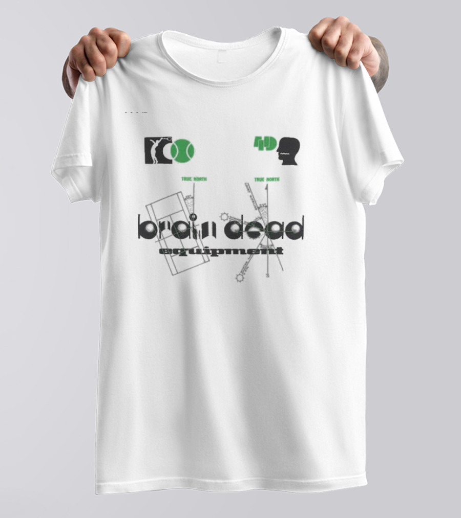 Brain Dead Equipment True North 4D T-Shirt