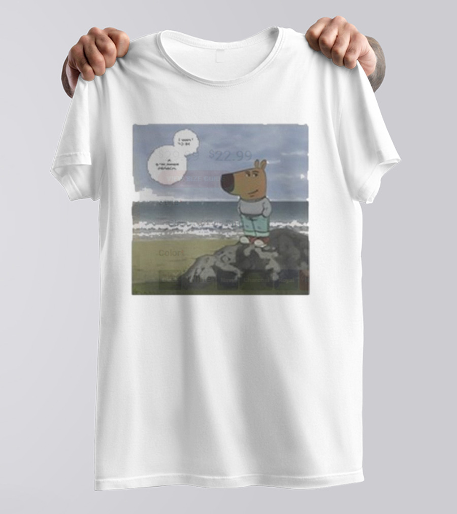 I Wish I Could Be A Dynamic Character Chill Guy Saga T-Shirt