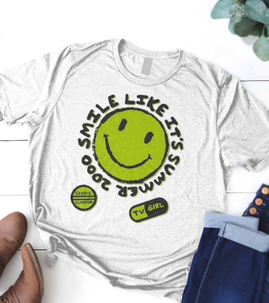 Smile Like It’s Summer 2000 TV Girl George Clanton T-Shirt