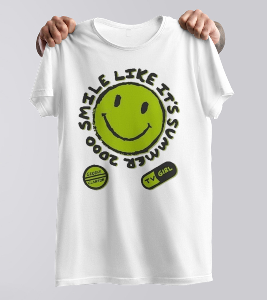 Smile Like It’s Summer 2000 TV Girl George Clanton T-Shirt