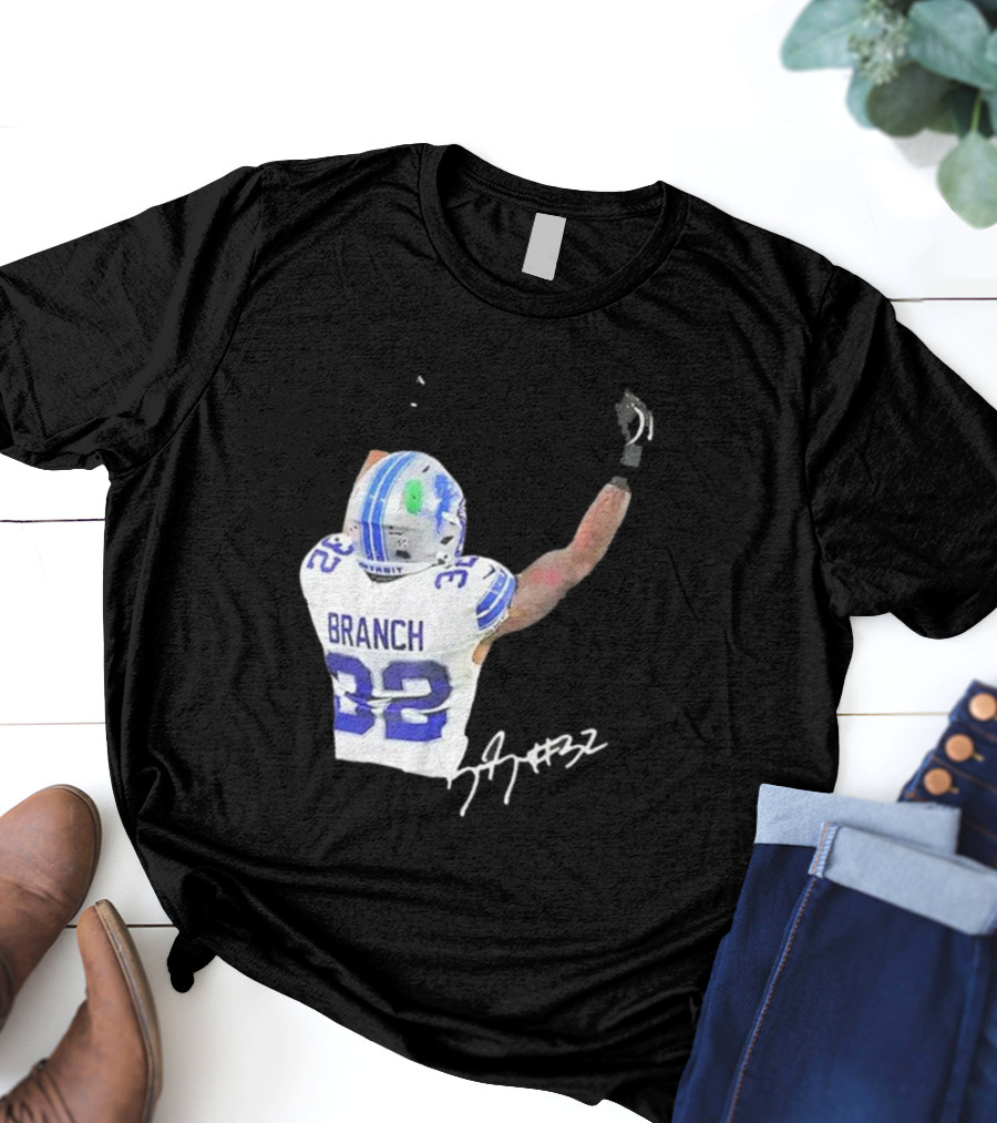 Lions Branch 32 Middle Finger Gesture T-Shirt