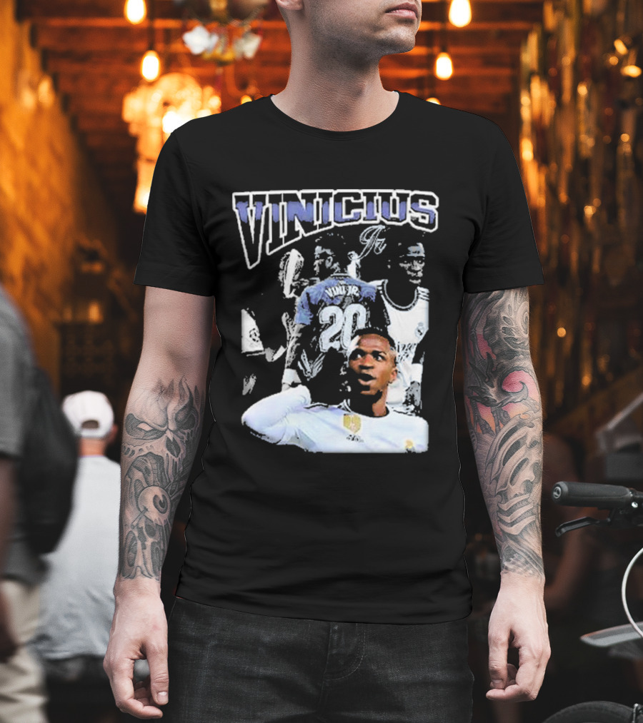 Neymar Camiseta Vinícius Jr VINI JR 20 Football T-Shirt