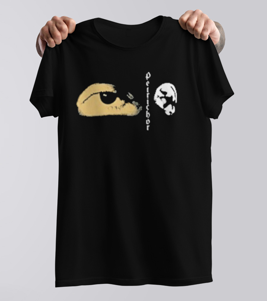 Petrichor Eye Symbol With Stylized Text T-Shirt