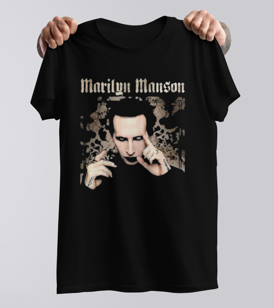 Marilyn Manson Pointing Fingers Gothic T-Shirt