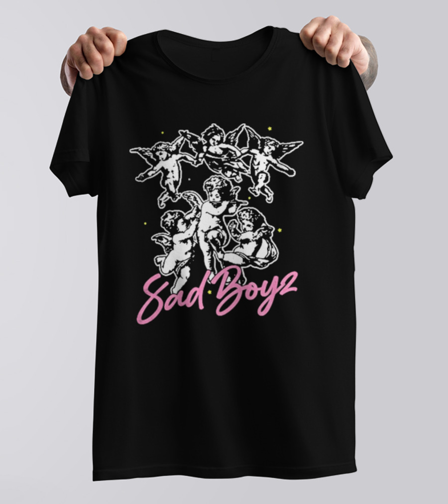 Sad Boyz Cherubs Aesthetic T-Shirt