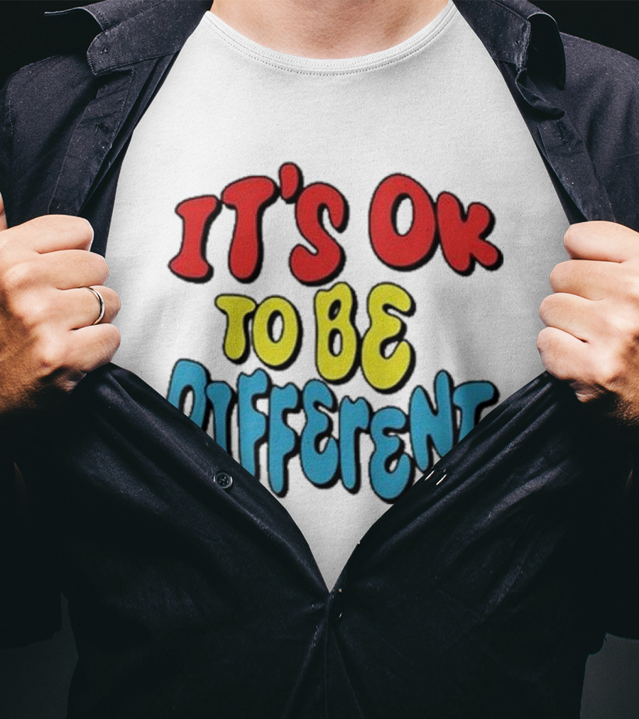 It’s Ok To Be Different By Finnysmth T-Shirt
