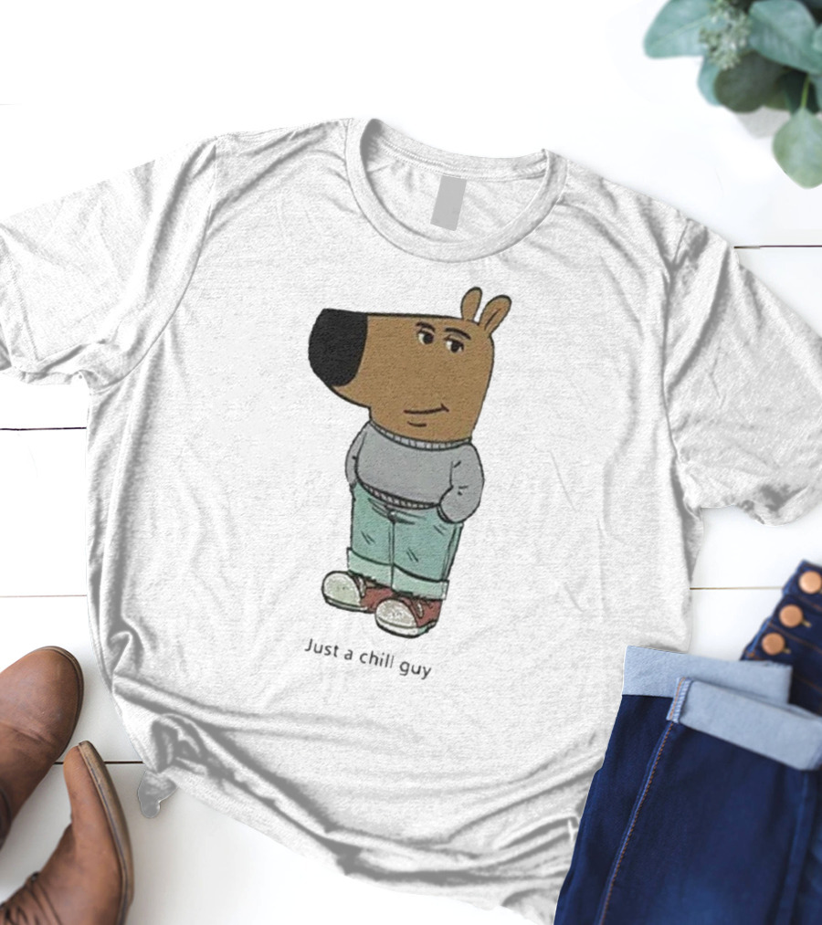 Buster Baxter Just A Chill Guy Meme T-Shirt
