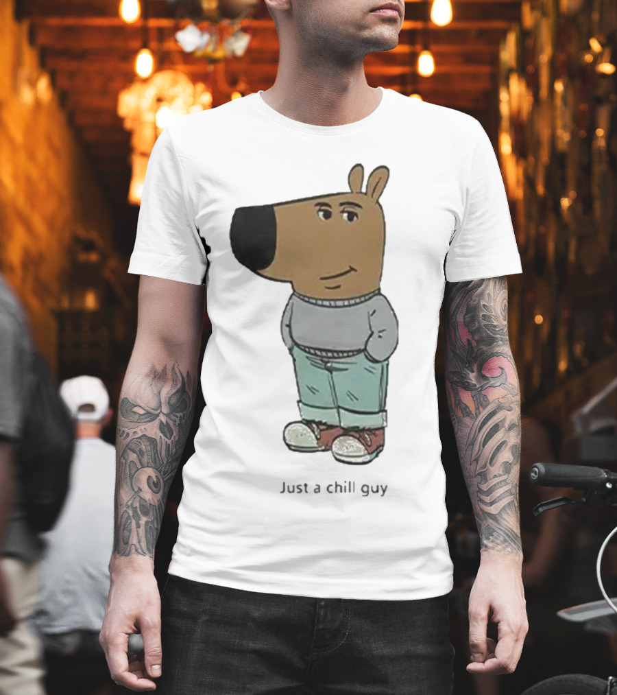 Buster Baxter Just A Chill Guy Meme T-Shirt