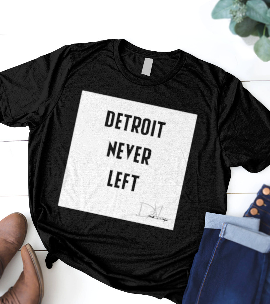 Detroit Never Left D.Vintage T-Shirt