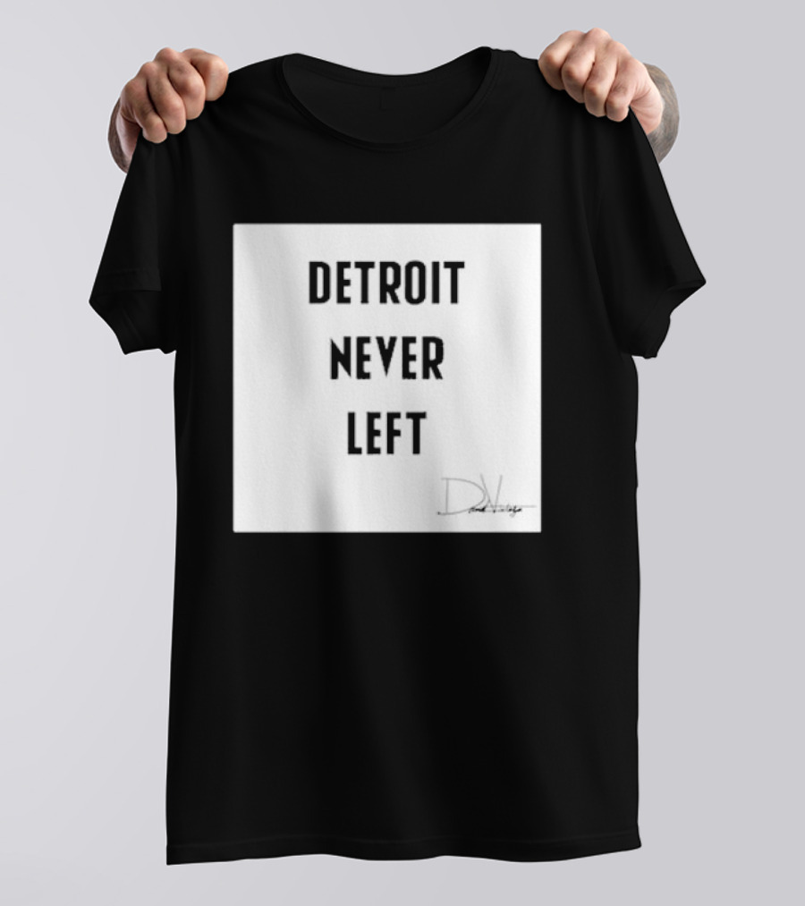 Detroit Never Left D.Vintage T-Shirt