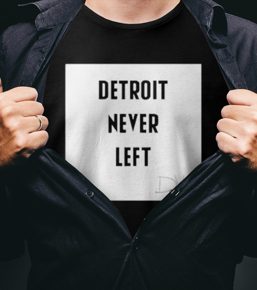 Detroit Never Left D.Vintage T-Shirt