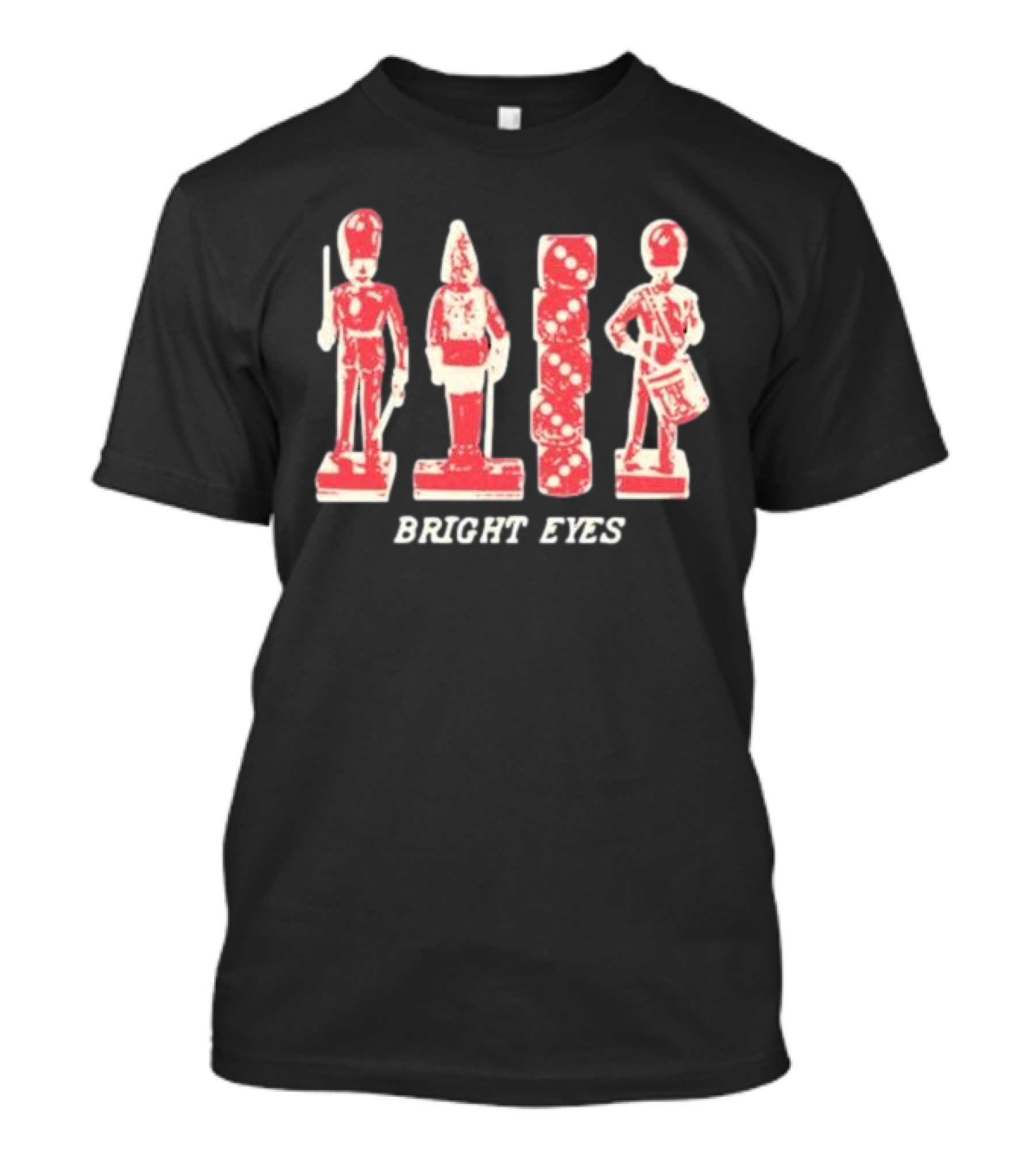 Bright Eyes Tin Soldier Boy Dice Music Band T-Shirt