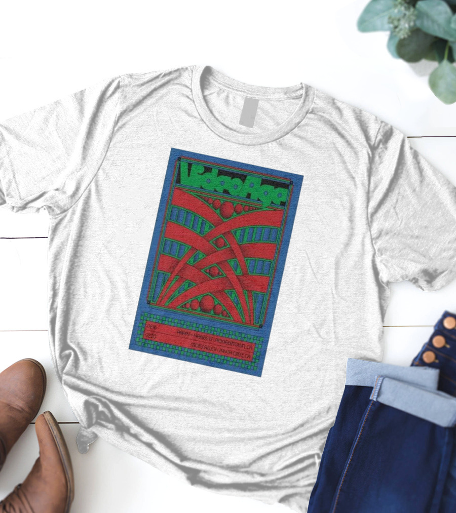Video Age Pappy Harriet's Pioneertown Moes Alley Santa Cruz Feb 16 20 2025 T-Shirt