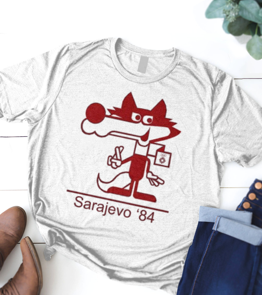 Vucko Sarajevo '84 Winter Olympics Mascot T-Shirt