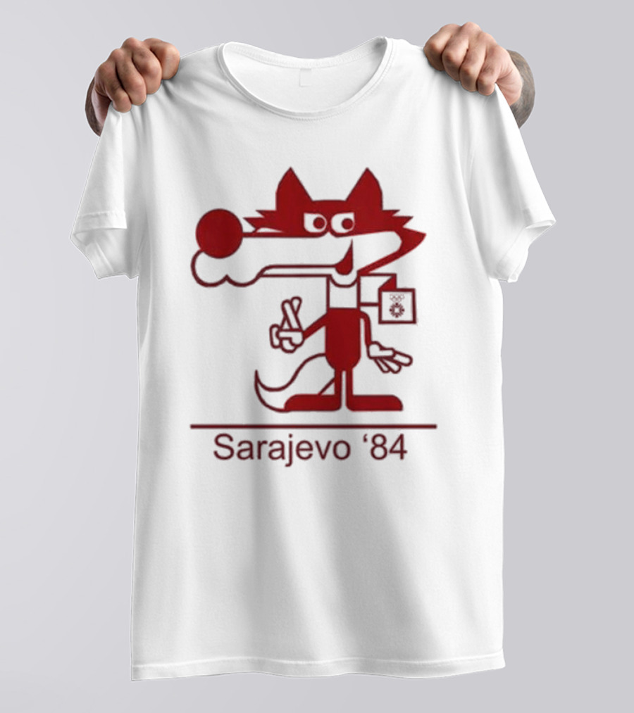 Vucko Sarajevo '84 Winter Olympics Mascot T-Shirt