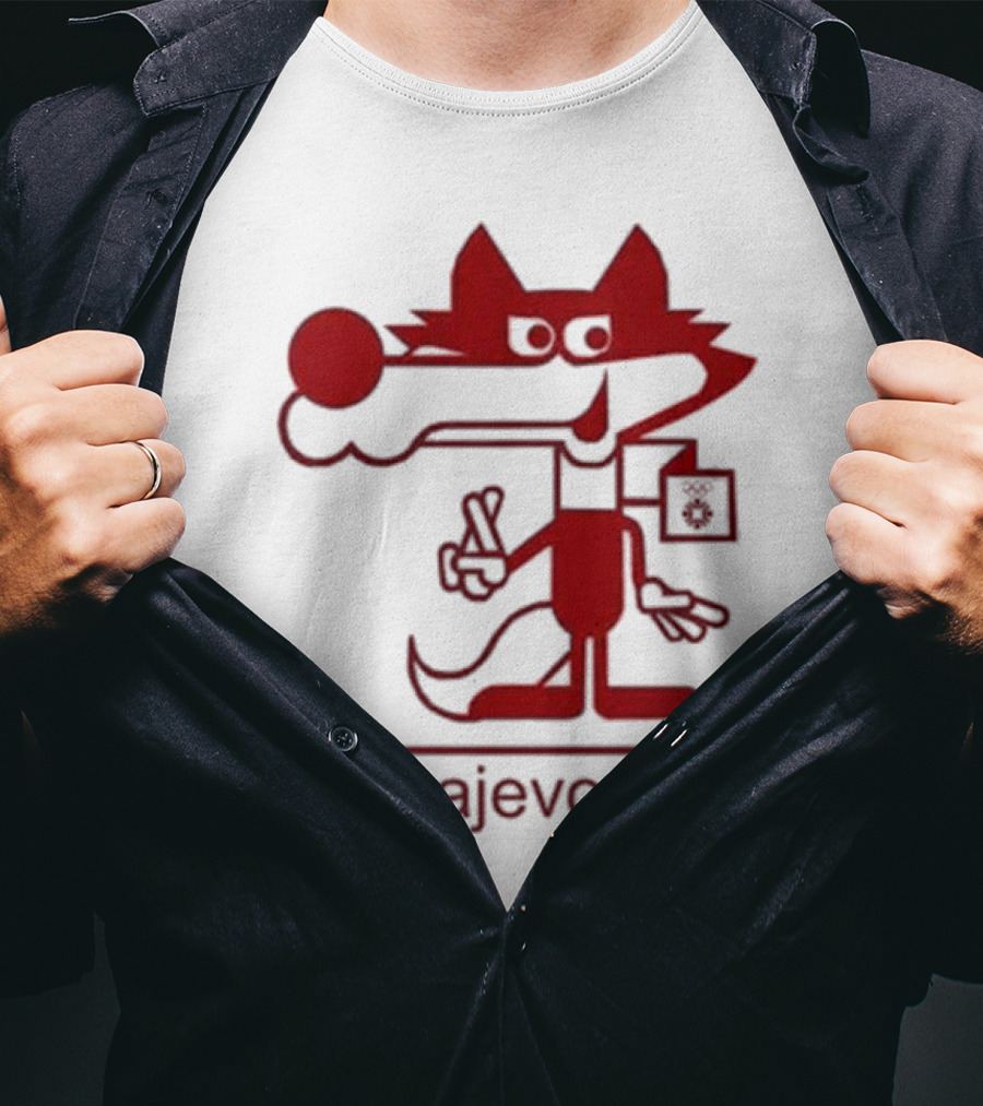 Vucko Sarajevo '84 Winter Olympics Mascot T-Shirt