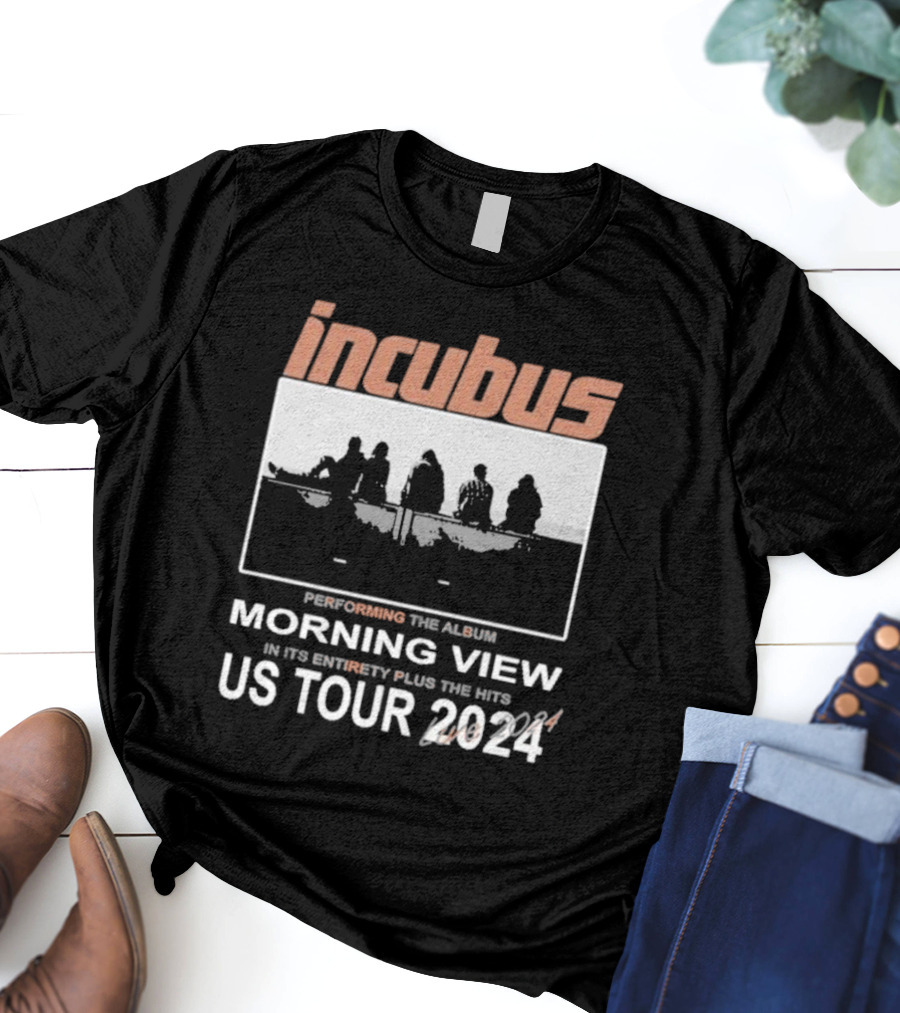 Incubus Performing Morning View Album In Its Entirety Plus The Hits US Tour T-Shirt