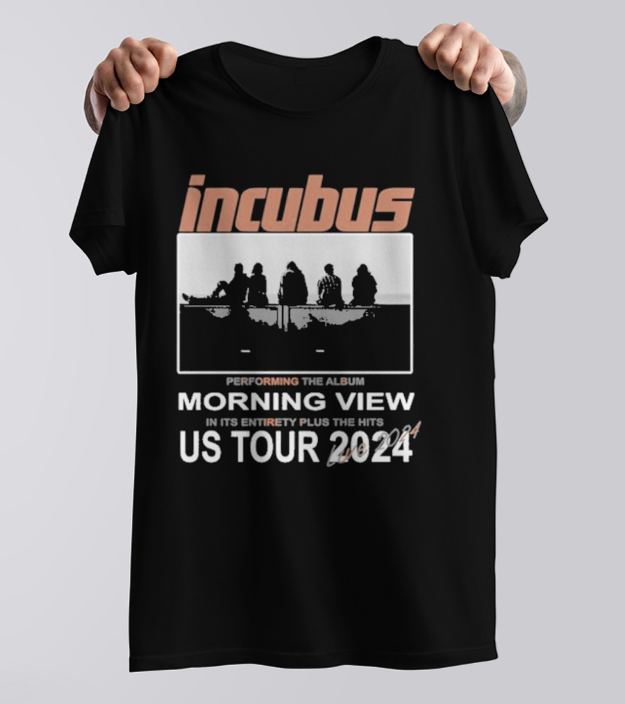 Incubus Performing Morning View Album In Its Entirety Plus The Hits US Tour T-Shirt