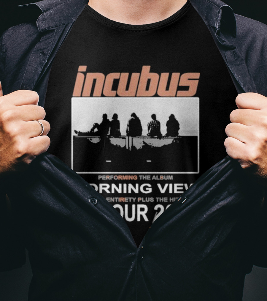 Incubus Performing Morning View Album In Its Entirety Plus The Hits US Tour T-Shirt