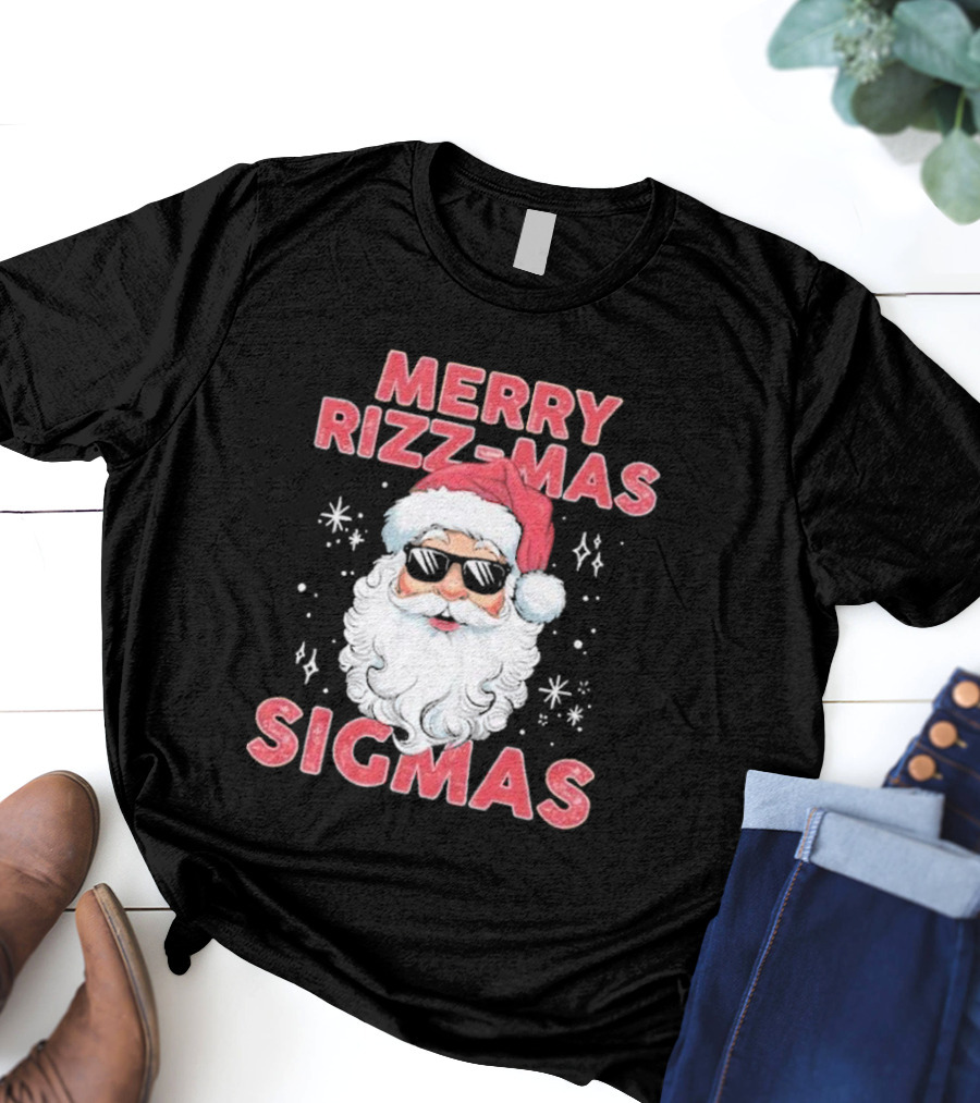 Merry Rizz-Mas Sigmas Santa Christmas T-Shirt