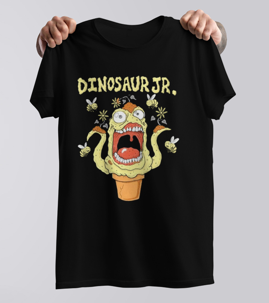 DINOSAUR JR Monster Plant With Bees T-Shirt
