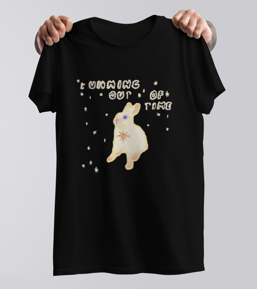 Paramore Running Out Of Time Bunny Star Map T-Shirt