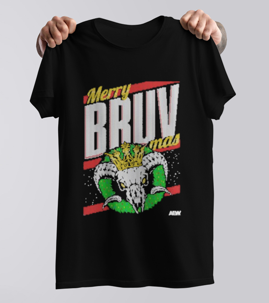 Will Ospreay Merry BRUVmas AEW Holiday Ugly Christmas T-Shirt