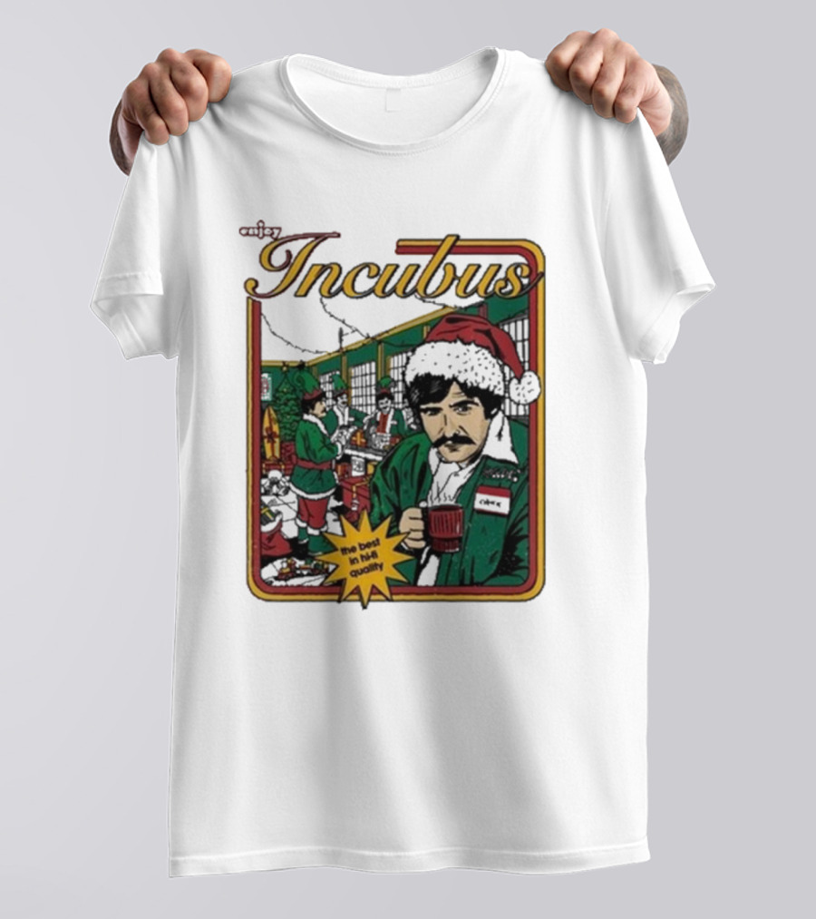 Enjoy Incubus Santa Chuck The Best In His Quality T-Shirt