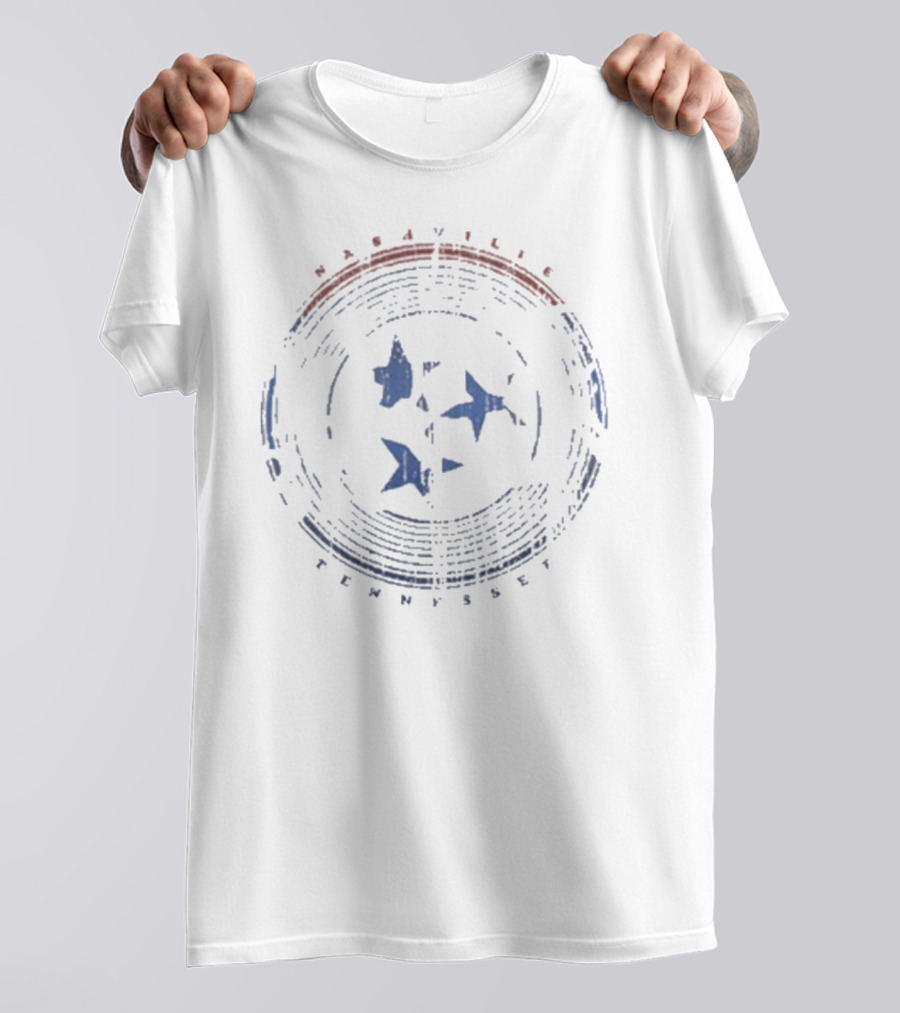 Luke Bryan Nashville Tennessee Tri-Star T-Shirt