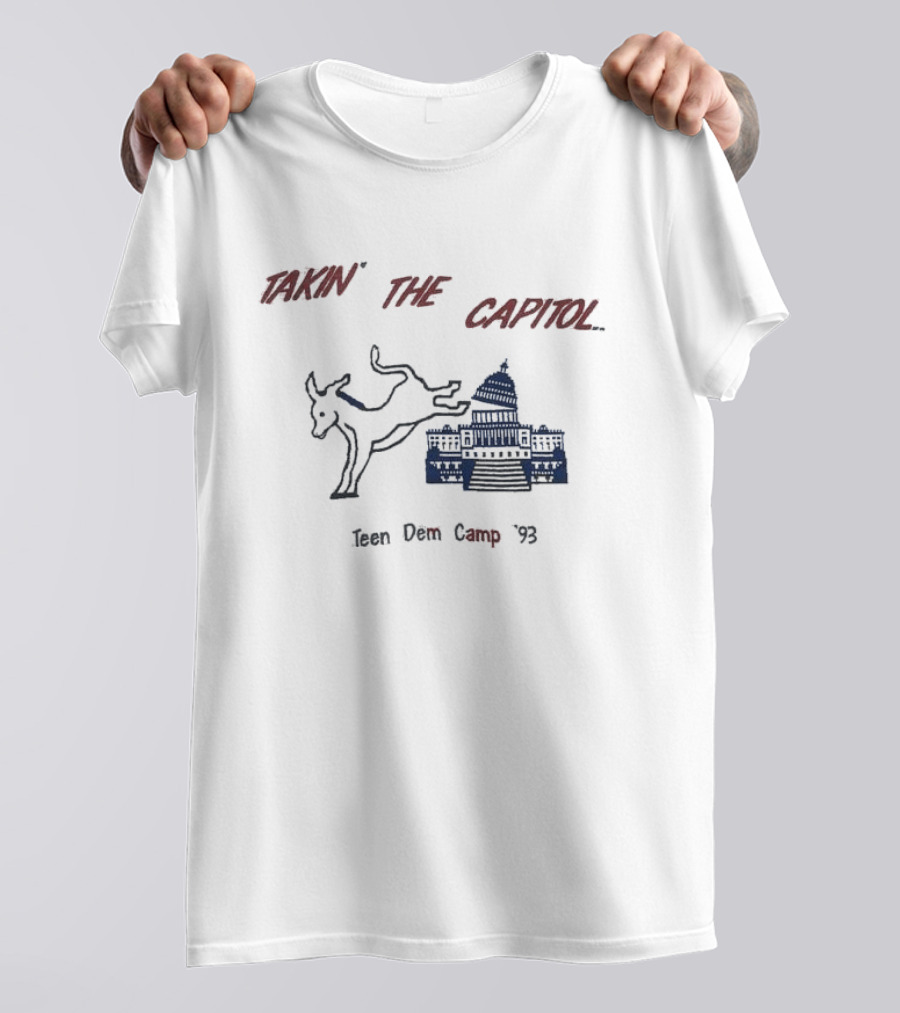 Takin' The Capitol Teen Dem Camp '93 T-Shirt
