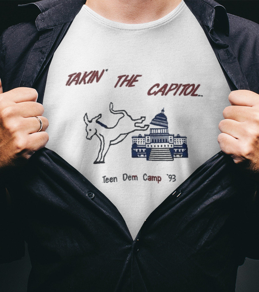 Takin' The Capitol Teen Dem Camp '93 T-Shirt