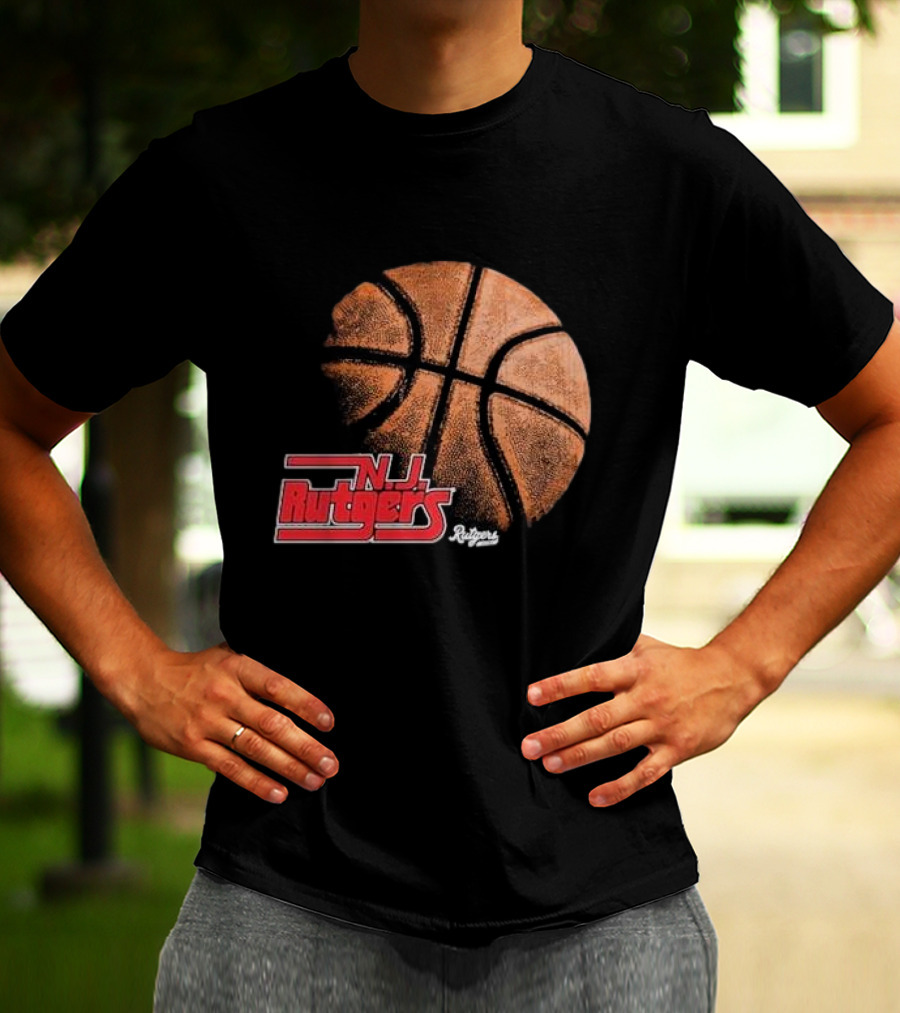 Rutgers N.J Basketball T-Shirt
